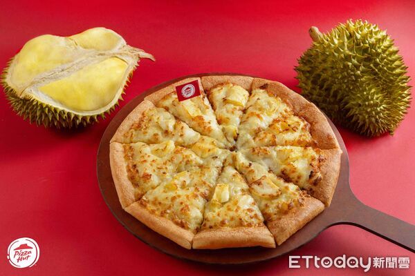 ▲▼必勝客「黃金榴槤比薩」睽違6年強勢回歸 。（圖／業者提供）