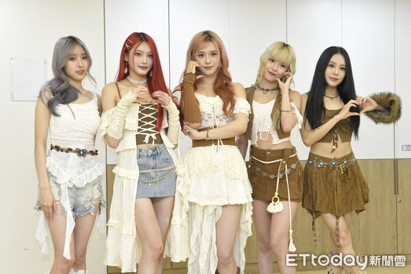 ▲▼女團「ELL&S」 擔任紅心字會公益大使公益記者會。（圖／記者湯興漢攝）