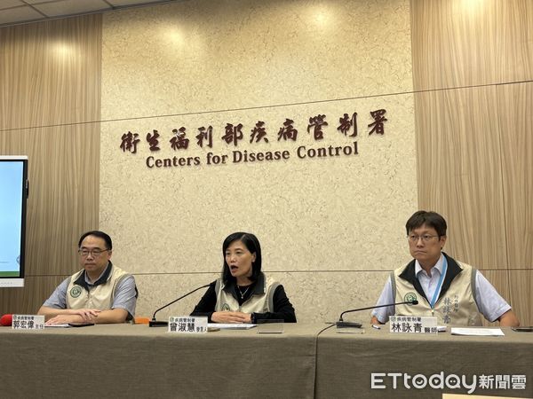 ▲▼疾管署疫情記者會。（左起）疫情中心主任郭宏偉發言人曾淑慧、防疫醫師林詠青。（圖／記者洪巧藍攝）