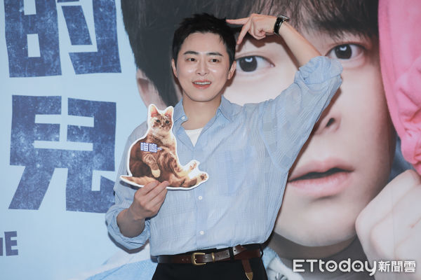 ▲▼《我和我的殭屍女兒》男主角曹政奭聯訪。（圖／記者周宸亘攝）