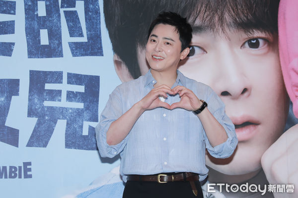 ▲曹政奭聊到女兒溫柔地笑了。（圖／記者周宸亘攝）