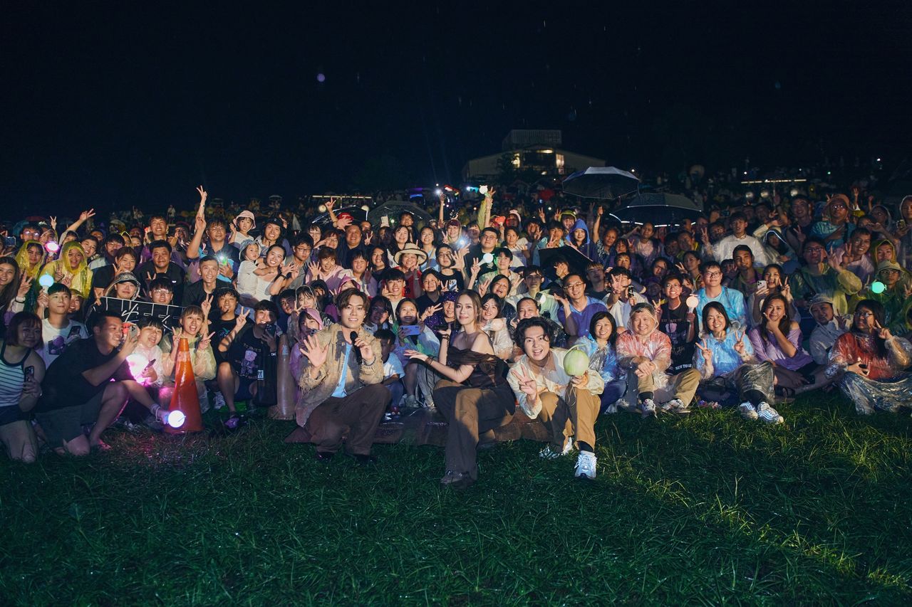 ▲▼告五人出席台東熱氣球嘉年華演出。（圖／相信音樂提供）