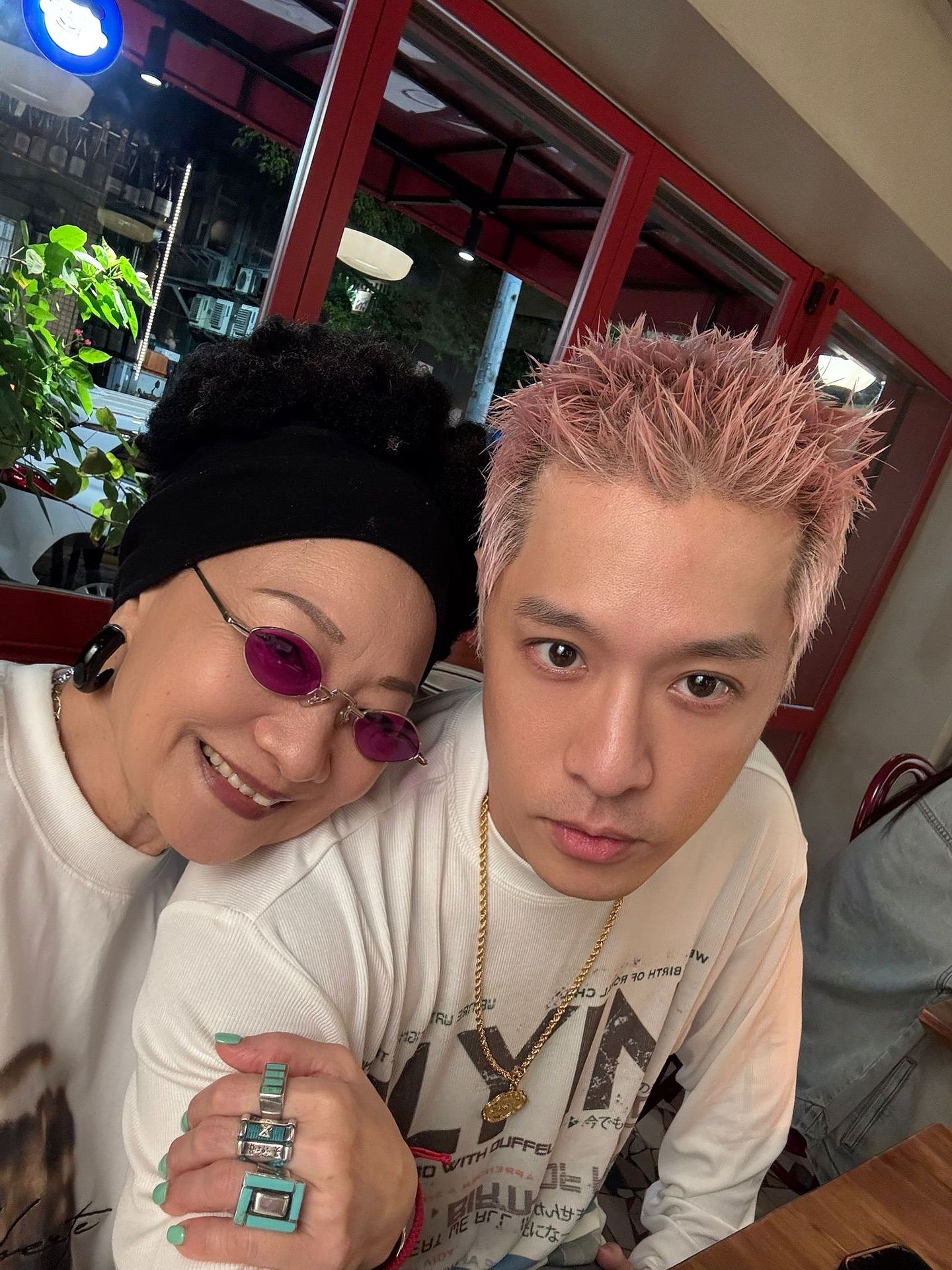 ▲▼比莉為周湯豪慶生「曝超狂產子過程」。（圖／翻攝自Instagram／billiethefashionkilla）