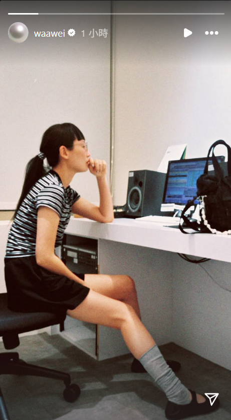 ▲▼魏如萱捲三角戀消失4天首露面！（圖／翻攝自Instagram／waawei）