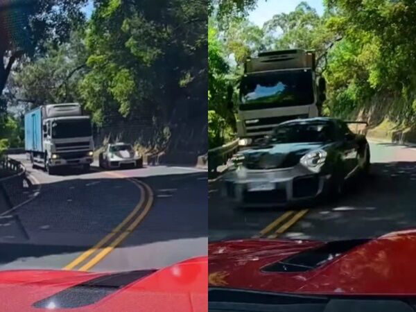 ▲▼保時捷GT2 RS「北宜逆向超車」　駕駛被抓包：所以呢？有撞到嗎。（圖／翻攝WoWtchout-地圖型行車影像分享平台YouTube）