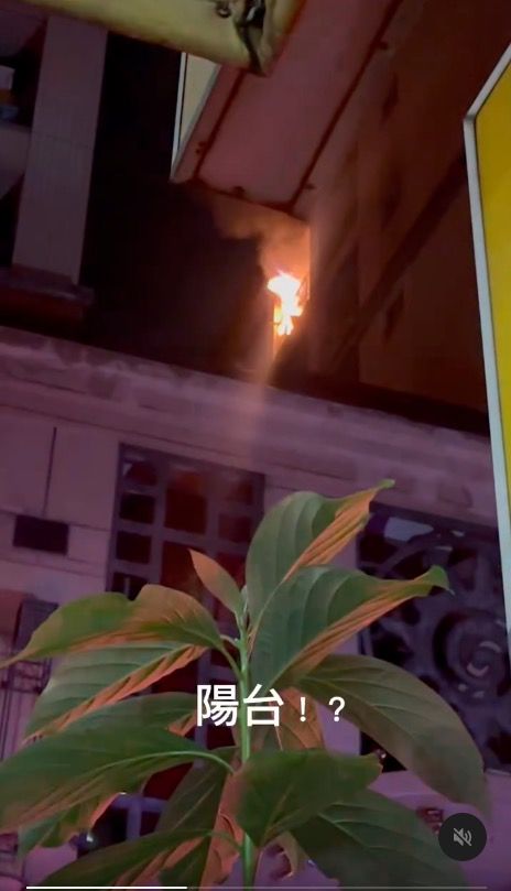 ▲▼台中深夜火警1死。（圖／翻攝Threads）