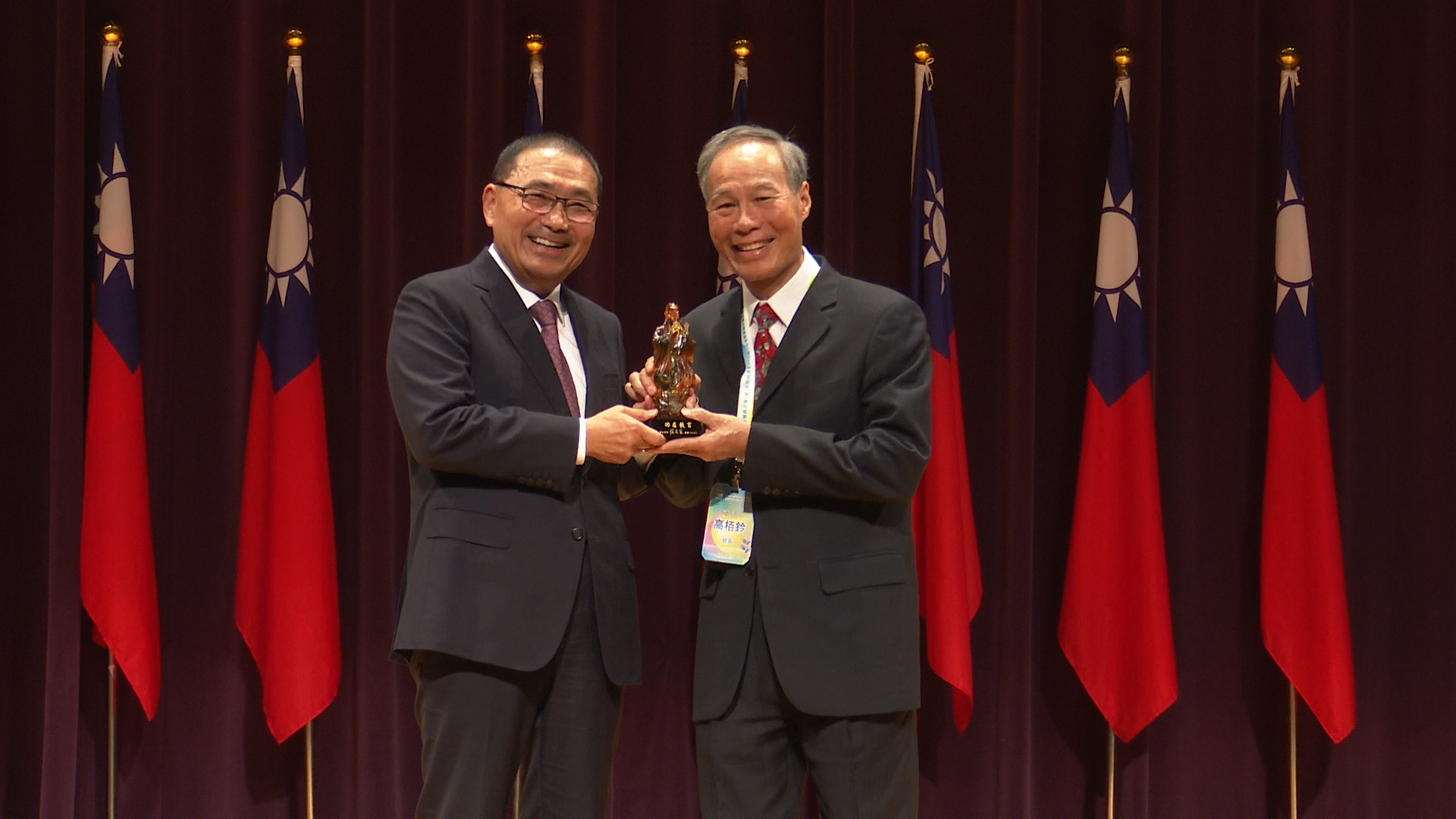 ▲▼新北114新卸任校(園)長交接典禮,市長侯友宜,教育局長張明文。（圖／記者姜國輝攝）