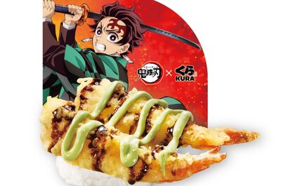 《鬼滅 無限城》X 日藏壽司!炭治郎炸蝦天婦羅、蝴蝶忍刨冰限定登場