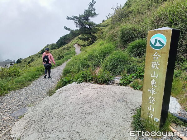 ▲合歡東峰步道入口處現況。（圖／林業保育署南投分署提供）