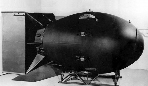 ▲一枚叫胖子的原子彈。（圖／公共版權照片）