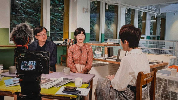 蔡瑞珊與張鐵志多次同框，還數度一同接受媒體訪問。（圖／翻攝太平青鳥臉書）