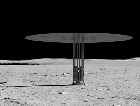 ▲▼美國計畫2030年在月球建造核反應爐。（圖／取自NASA）
