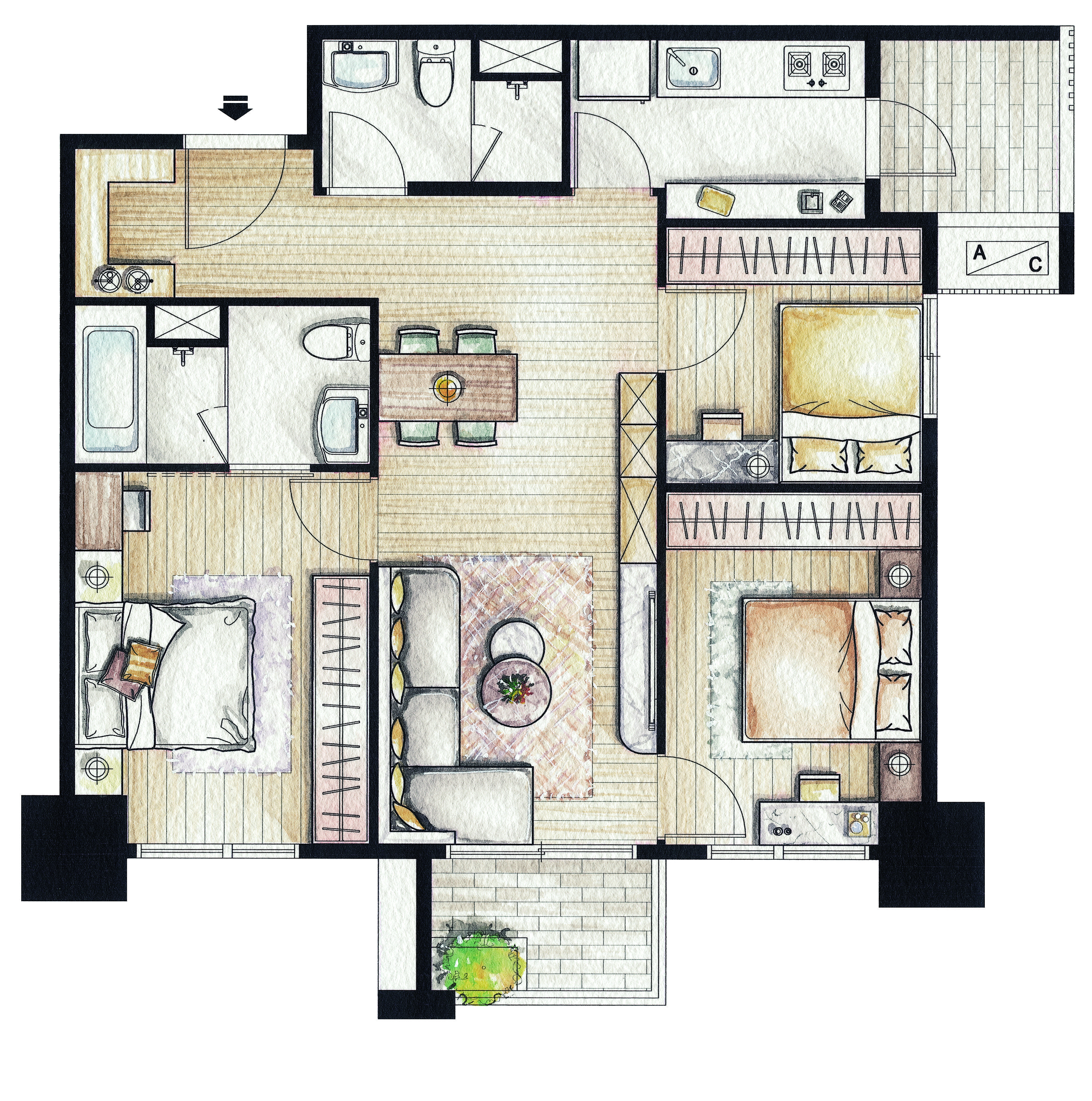 ▲▼桃園,小檜溪,麗寶南法莊園,綠地,水岸,捷運,綠線,房價。（圖／業者提供）