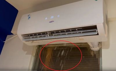 冷氣發怪聲「下秒變剉冰機」！狂噴冰塊畫面曝　師傅揭1事釀禍