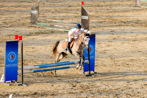 ▲▼  海青節兩岸首屆馬術比賽、霹靂舞           。（圖／翻攝 中新社）