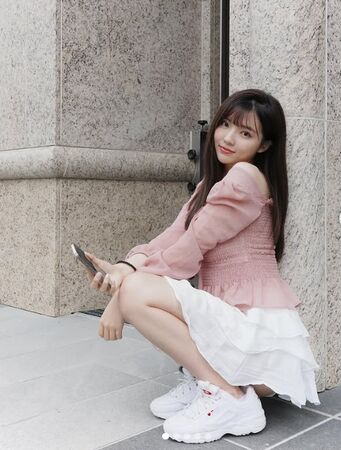 ▲盧鼎惠是校花等級的美女。（圖／翻攝盧鼎惠IG）