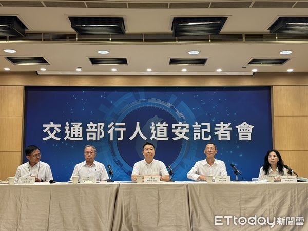 ▲▼交通部召開道安記者會，公布最新交通事故統計。（圖／記者李姿慧攝）