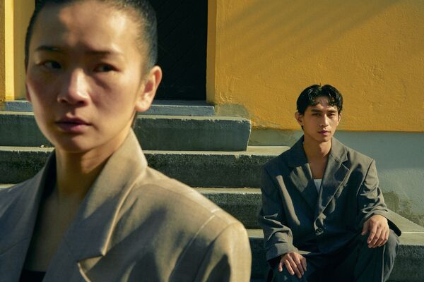 ▲▼柏霖歌曲MV邀請舞者蔡雅鈞加入舞蹈演出。（圖／索尼音樂）