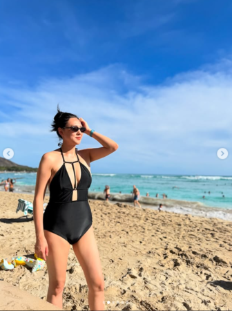 ▲▼朱芯儀。（圖／翻攝自Instagram／amandachu0308）