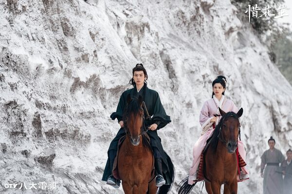 ▲《惜花芷》由張婧儀、胡一天主演。（圖／八大電視提供）