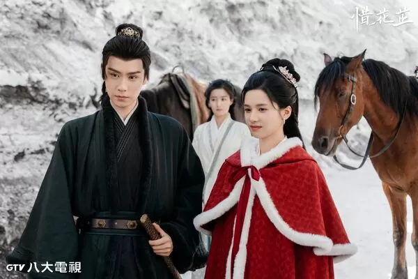 ▲《惜花芷》由張婧儀、胡一天主演。（圖／八大電視提供）