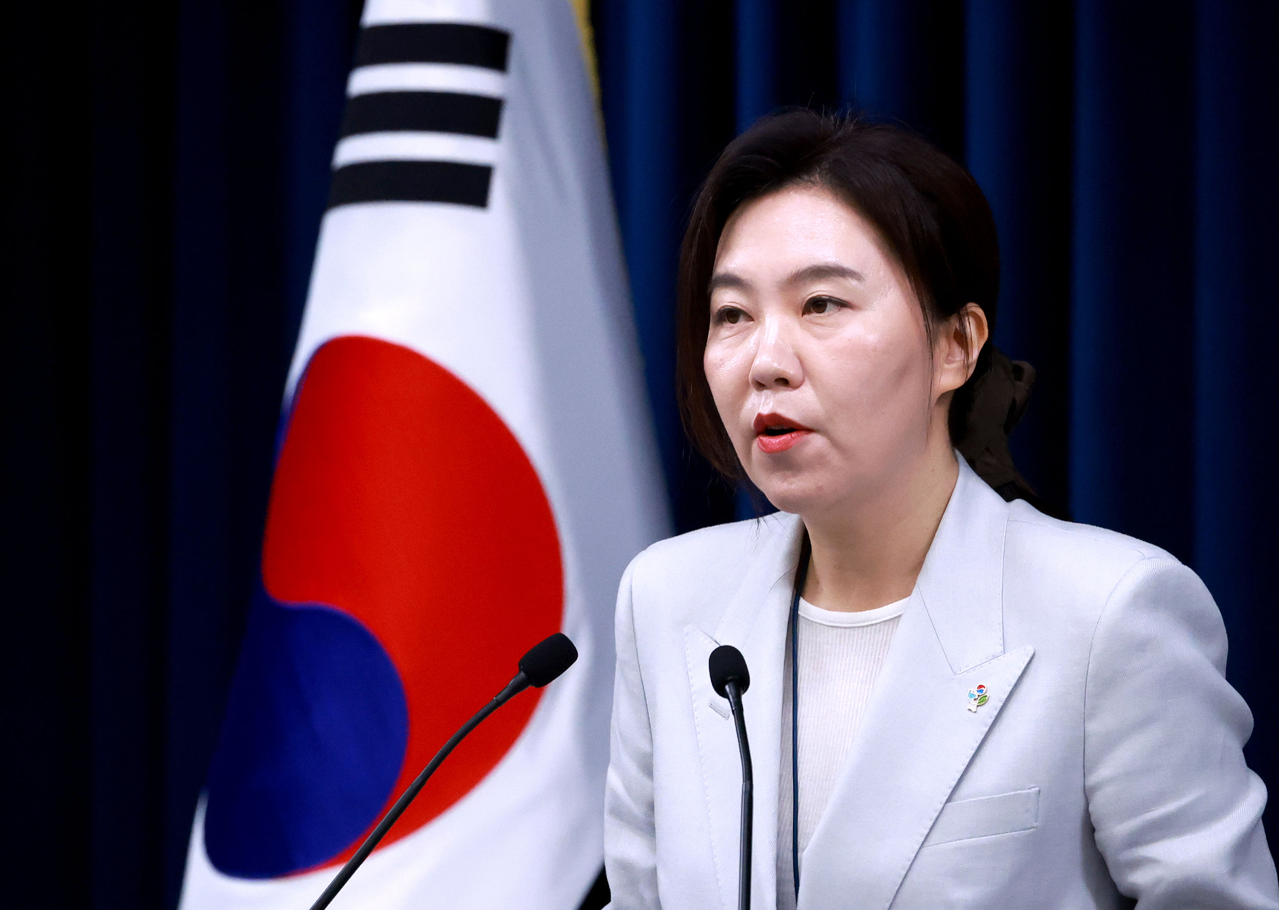 ▲▼南韓總統辦公室發言人姜由楨。（圖／VCG）