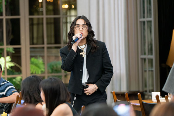 ▲▼鶴The Crane現身開唱。（圖／台灣達人秀提供）