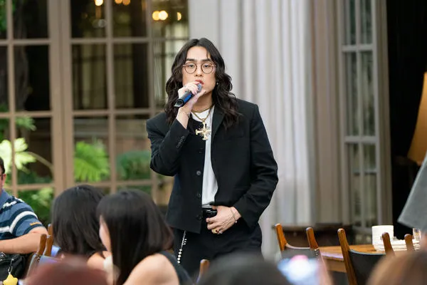 ▲▼鶴The Crane現身開唱。（圖／台灣達人秀提供）