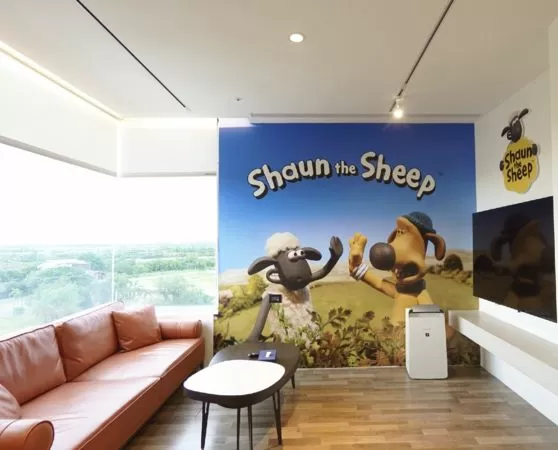 ▲▼福爾摩沙遊艇酒店笑笑羊主題房。（圖／翻攝自酒店官網）