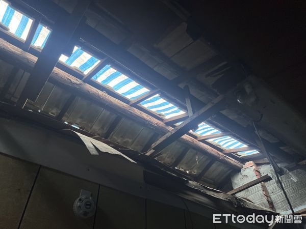 ▲▼颱風丹娜絲重創七股，大潭里現況。（圖／記者蘇晏男攝）