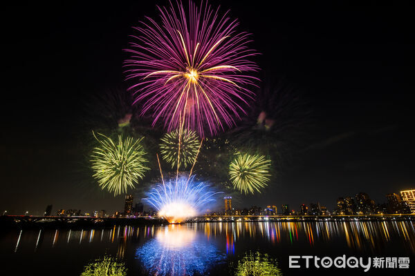 ▲▼ 大稻埕煙火           。（圖／記者徐文彬攝）