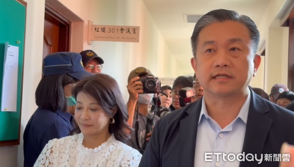 ▲▼民進黨立委林楚茵、王定宇。（圖／記者詹詠淇攝）