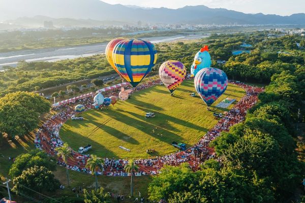 ▲石岡熱氣球嘉年華。（圖／台中市石岡區公所提供）