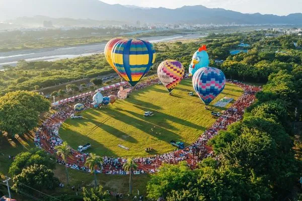 ▲石岡熱氣球嘉年華。（圖／台中市石岡區公所提供）
