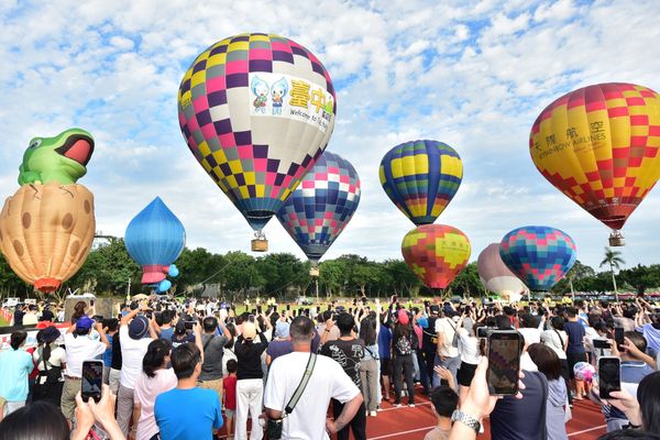 ▲石岡熱氣球嘉年華。（圖／台中市石岡區公所提供）