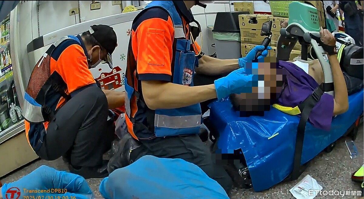 台南首次「雙重去顫電擊」急救成功　雙軌出勤+線上醫療搶命