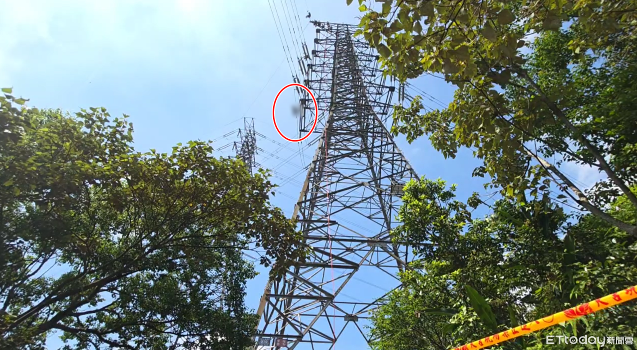 快訊／桃園高壓電塔離奇掛屍！4特搜成功吊掛遺體　救援時間軸曝