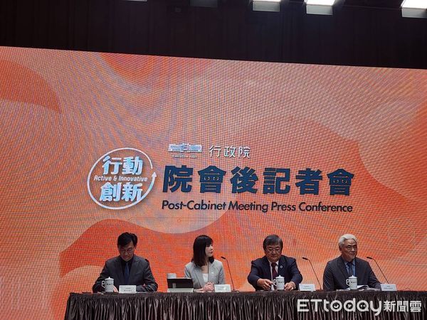 ▲▼行政院會記者會。（圖／記者陳家祥攝）
