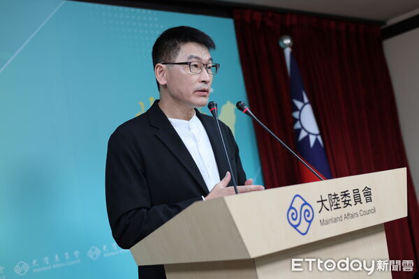 ▲▼陸委會副主委、發言人梁文傑。（圖／記者蔡紹堅攝）