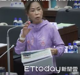 ▲▲台南市議會召開專案報告，討論「丹娜絲」颱風後災後對策，藍營議員批市府回應冷漠。（圖／記者林東良翻攝，下同）