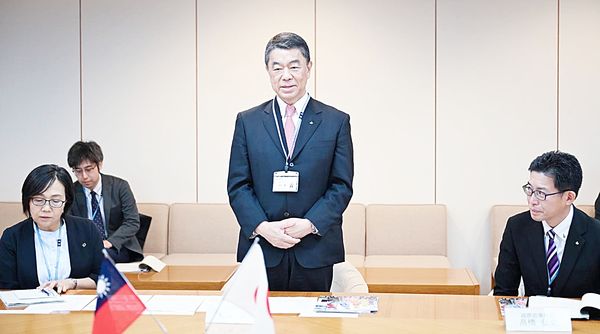 ▲日本宮城縣知事村井嘉浩致詞表示感謝桃園市長張善政率團來訪。（圖／市府新聞處提供）