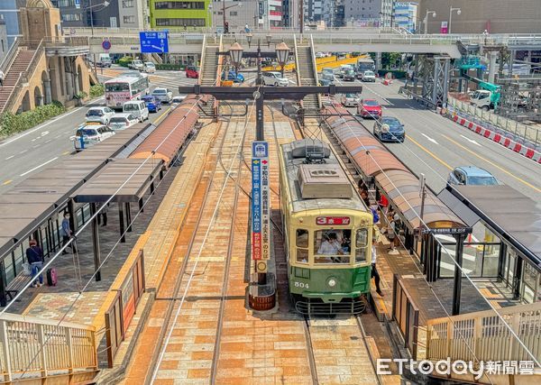 ▲▼長崎路面電車，日本長崎旅遊。（圖／記者蔡玟君攝）