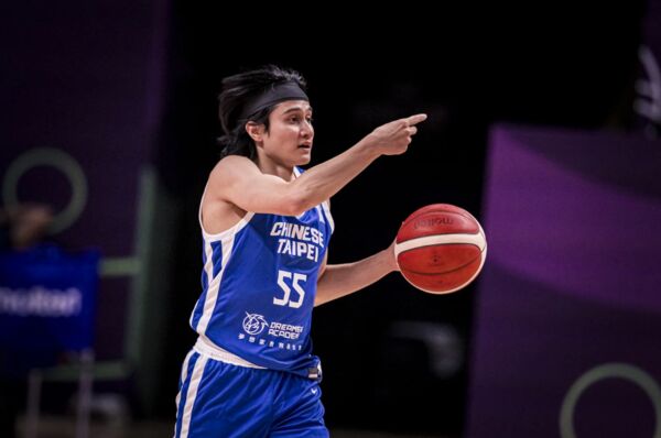 ▲中華男籃林庭謙、高錦瑋、阿巴西、賀丹、圖齊。（圖／取自FIBA官網）