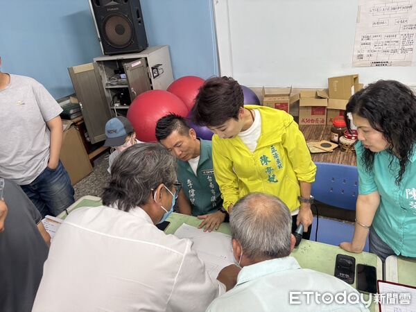 ▲陳亭妃表示，下洲子抽水站工程已經兩度流標，希望在八月中旬能順利完成招標工作，才能讓整個工程順利進行，儘早完工，才能讓地方不用隨時恐慌擔憂。（圖／記者林東良翻攝，下同）