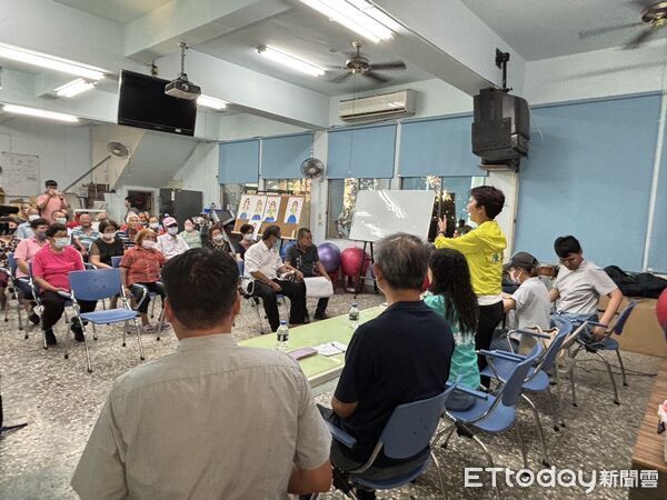 ▲陳亭妃表示，下洲子抽水站工程已經兩度流標，希望在八月中旬能順利完成招標工作，才能讓整個工程順利進行，儘早完工，才能讓地方不用隨時恐慌擔憂。（圖／記者林東良翻攝，下同）