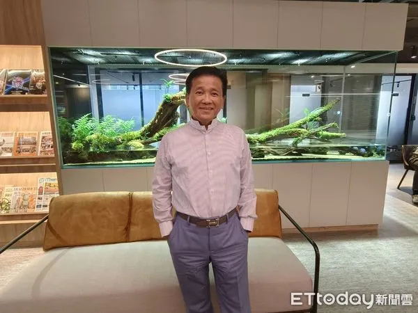 ▲台驊控股創辦人顏益財。（圖／記者張佩芬攝）