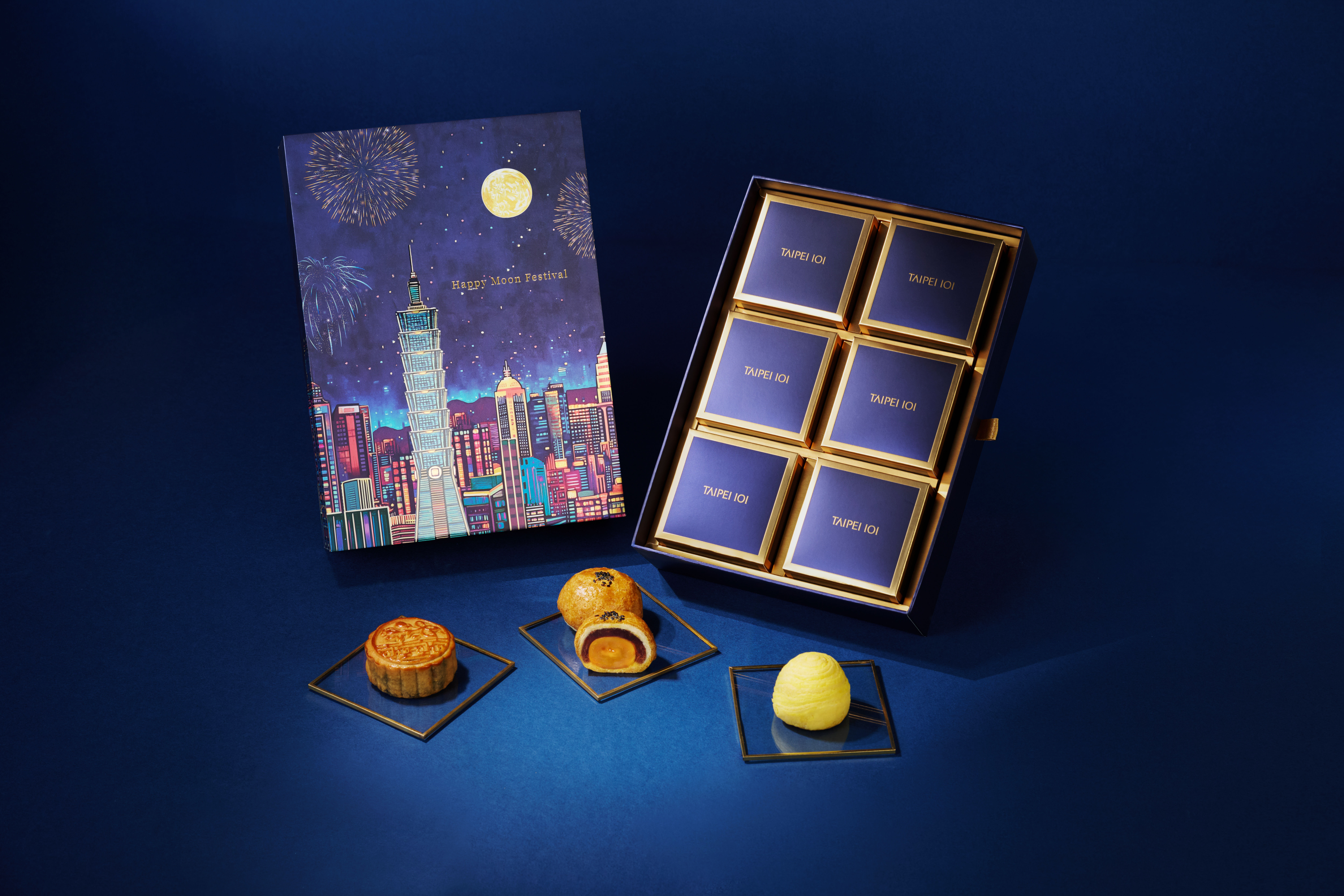 ▲台北101月餅、米其林綠豆椪飄鹹香。（圖／各業者提供）