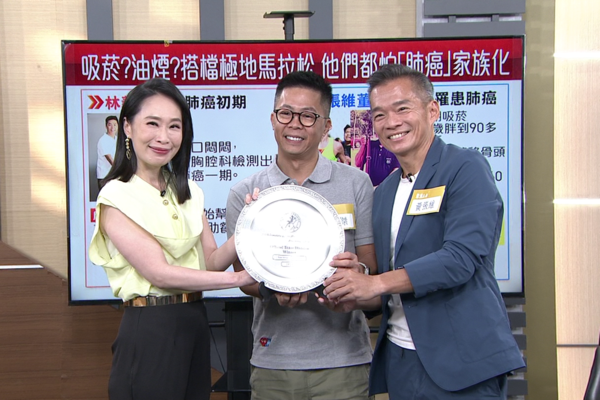 ▲林義傑擔憂肺癌家族化。（圖／年代提供）