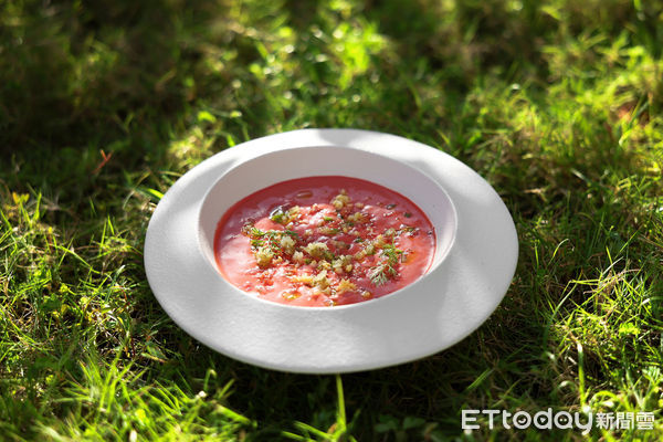▲▼ORIGEN「西班牙番茄冷湯」。（圖／業者提供）