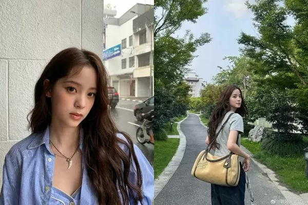 ▲▼歐陽娜娜「耳上極短髮」新造型曝光！網：認不出來。（圖／翻攝自微博／歐陽娜娜Nana）